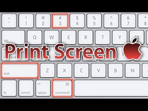 how to take screenshot on mac using windows keyboard